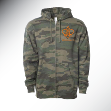 Boy Scouts Camo Full Zip